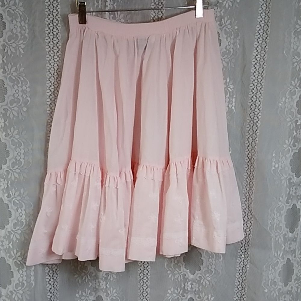 VTG 60s WEST ROCKMOUNT RANCH WEAR CUSTOM SKIRT SIZE ML /28/30 MADE IN U.S.A - Picture 2 of 9